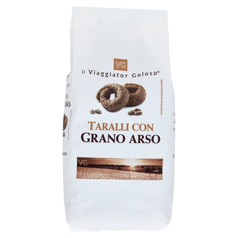 Taralli con Grano Arso Il Viaggiator Goloso