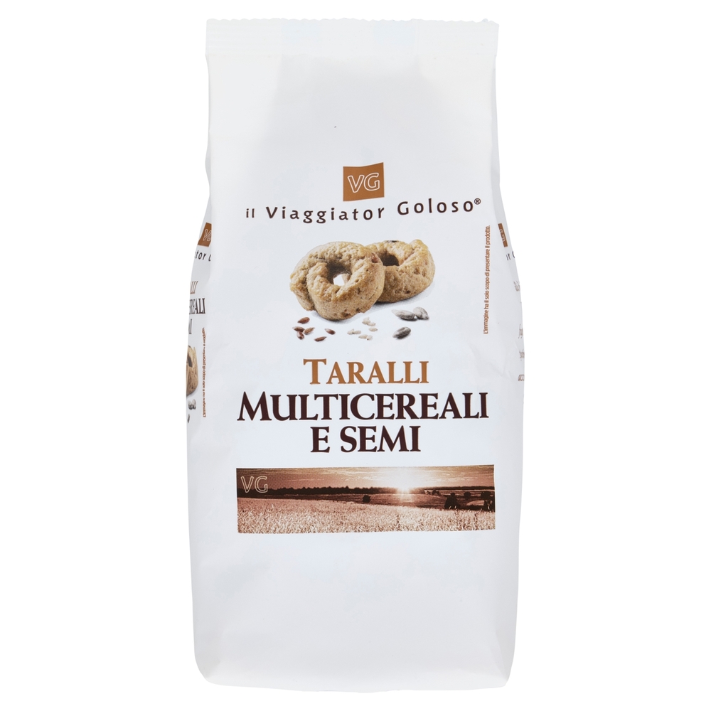 Taralli Multicereali e Semi Il Viaggiator Goloso