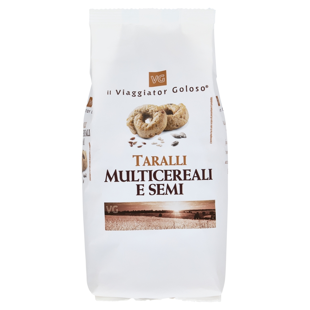 Taralli Multicereali e Semi Il Viaggiator Goloso