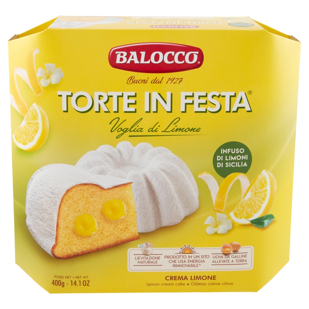 Balocco Torte in Festa Voglia di Limone 400 g