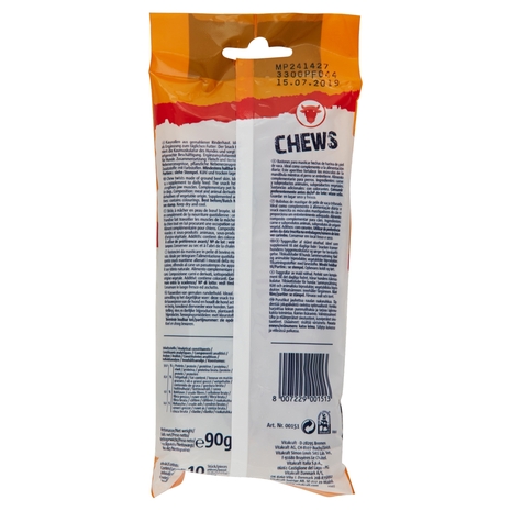 Vitakraft Chews Bastoncini da masticare 10 pz 90 g