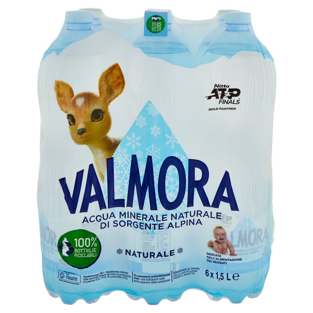 Valmora Naturale 6 x 1,5 L