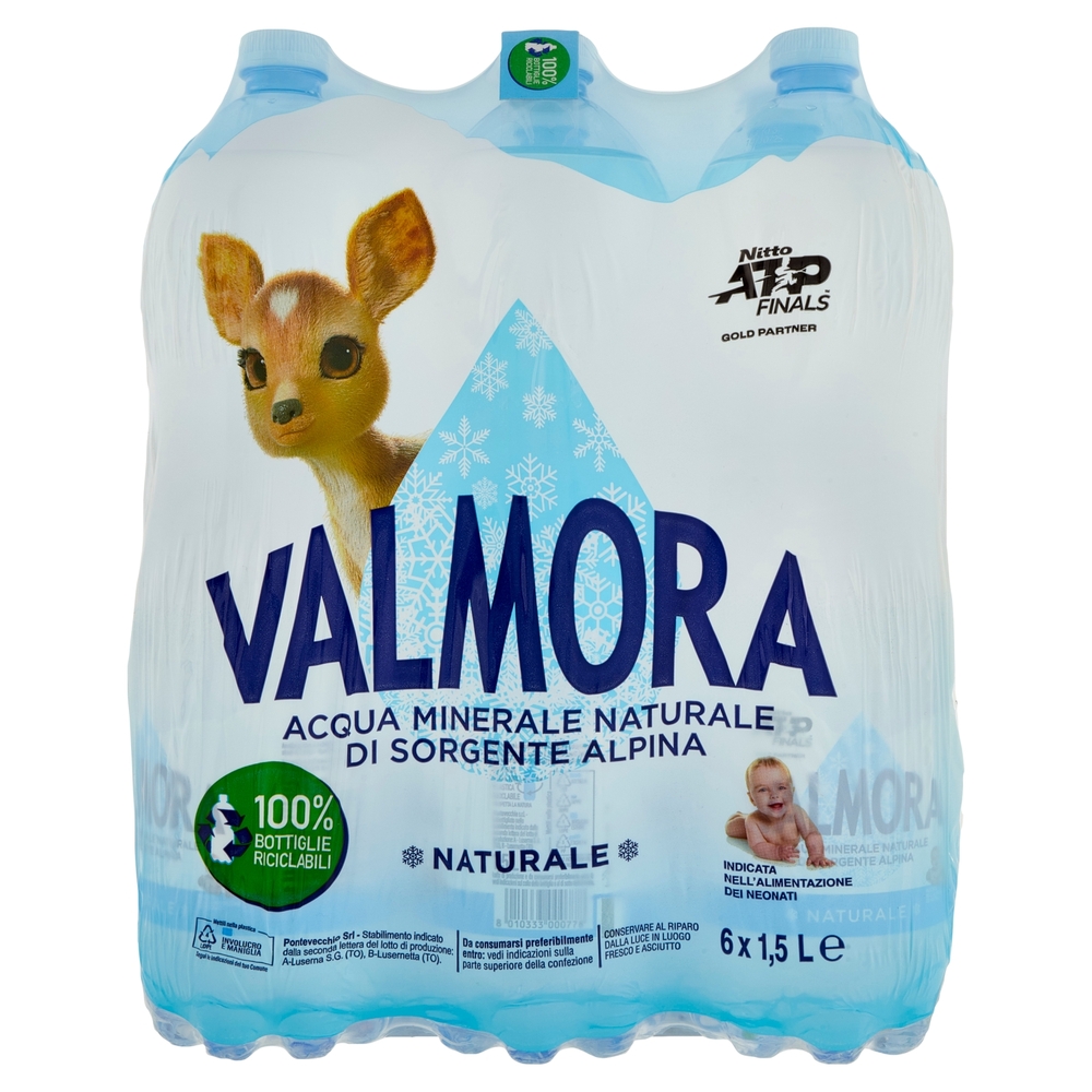 Valmora Naturale 6 x 1,5 L