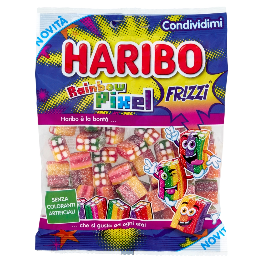 Haribo Rainbow Pixel Fr!zzi 160 g