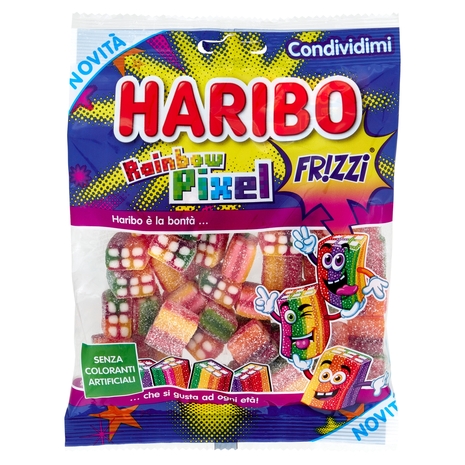 Haribo Rainbow Pixel Fr!zzi 160 g