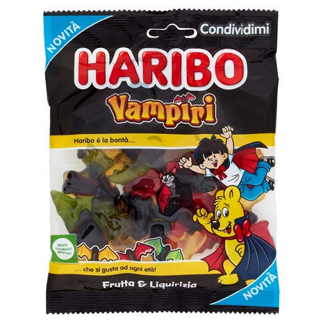Haribo Vampiri Frutta & Liquirizia 160 g