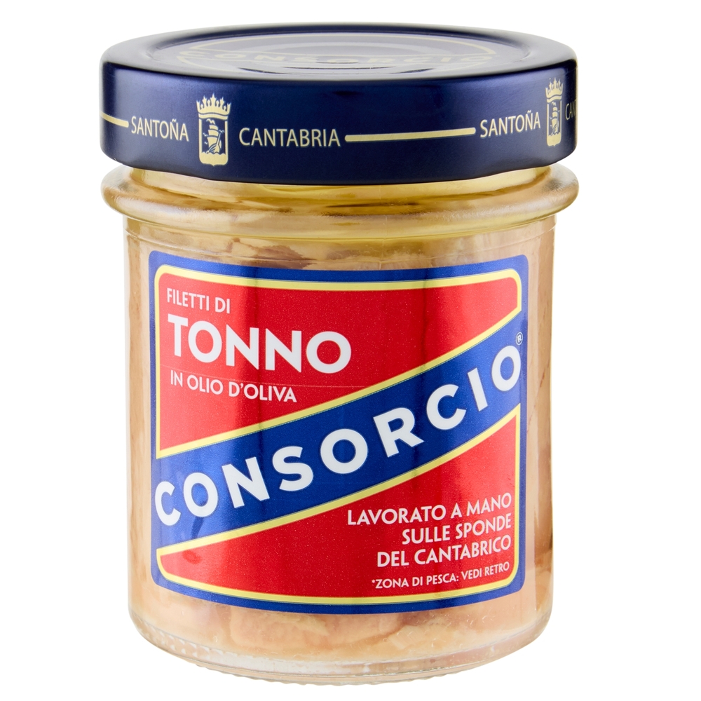 Consorcio Filetti di Tonno in olio di oliva 180 g