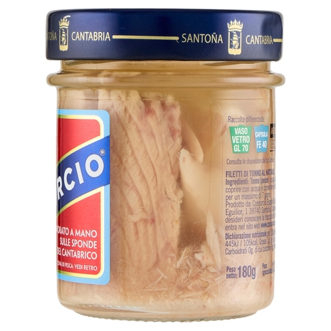 Consorcio Filetti di Tonno al naturale 180 g
