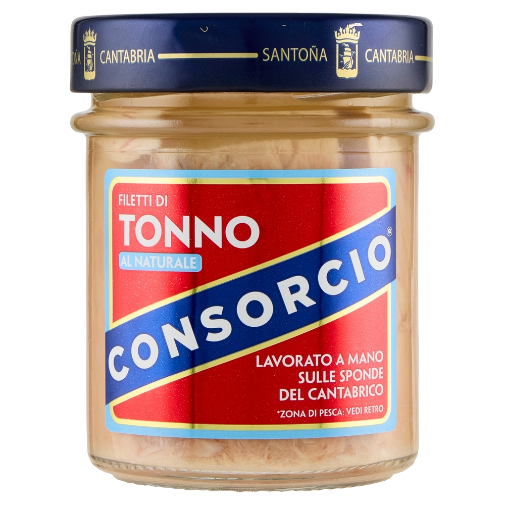 Consorcio Filetti di Tonno al naturale 180 g