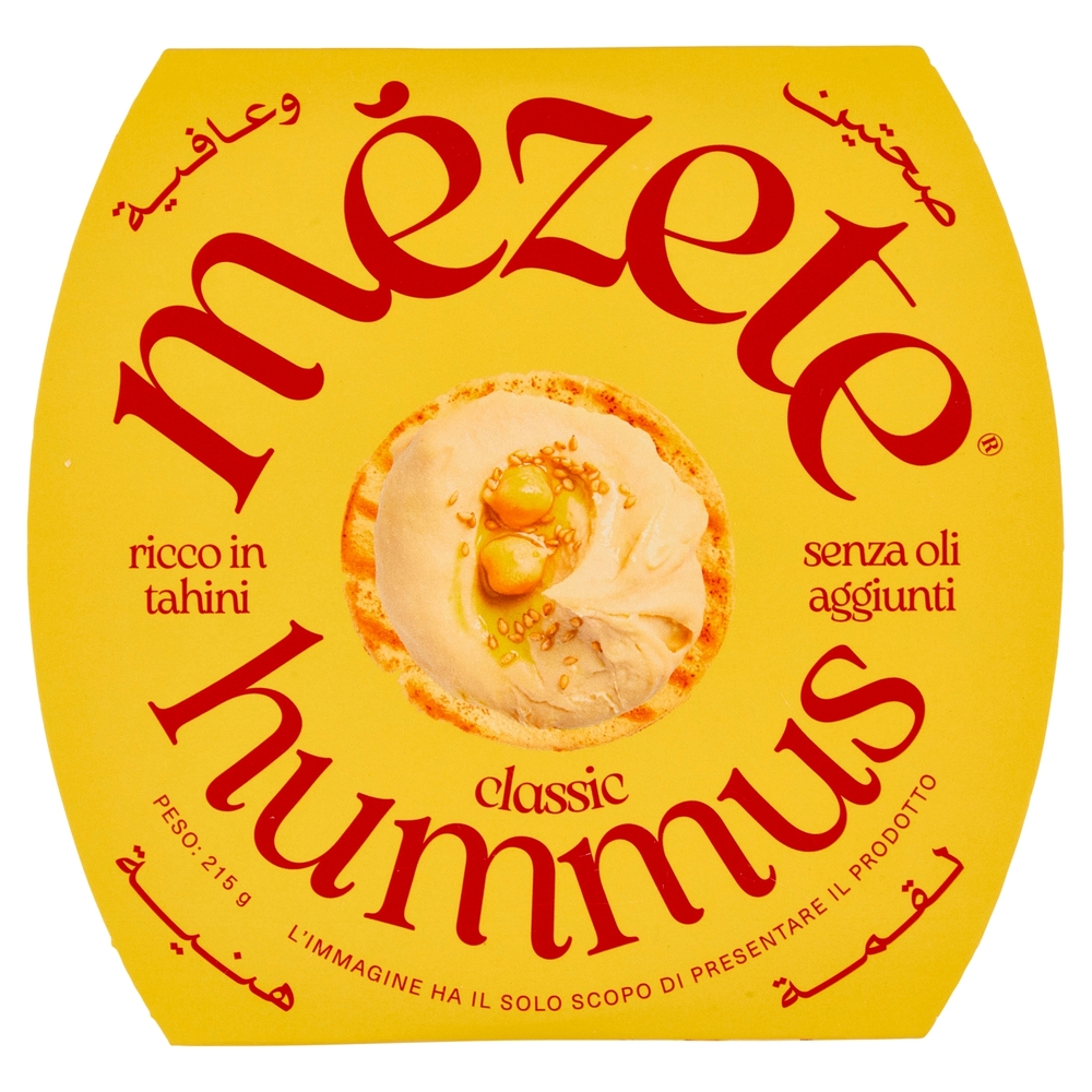 mézete hummus classic 215 g