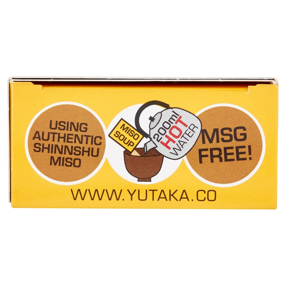 Yutaka Japanese Mellow Yellow Miso Soup (3 sachets) 50 g