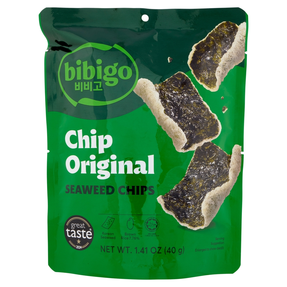 bibigo Seaweed Chip Brown Rice 40 g