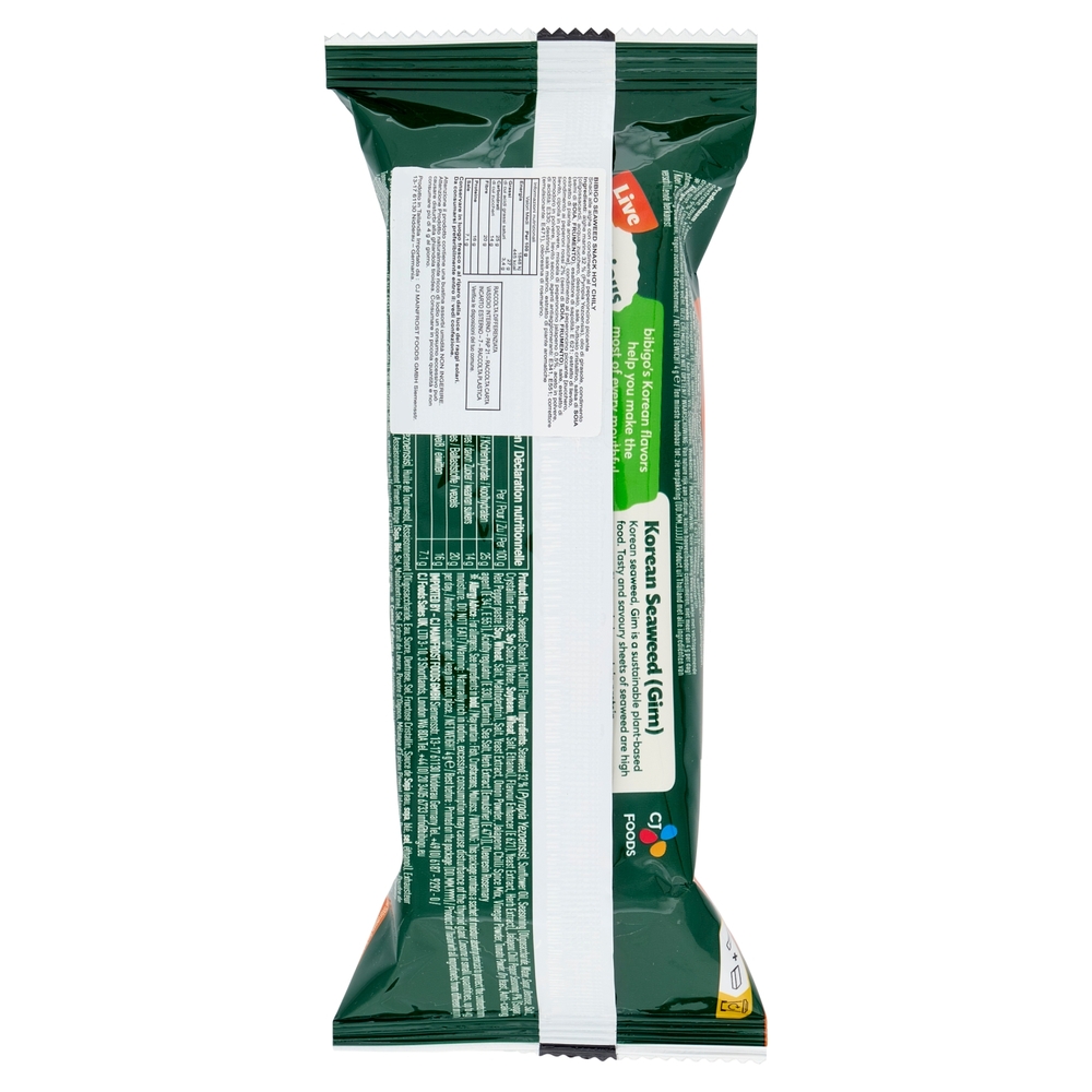 bibigo Seaweed Snack Hot Chilli 4 g