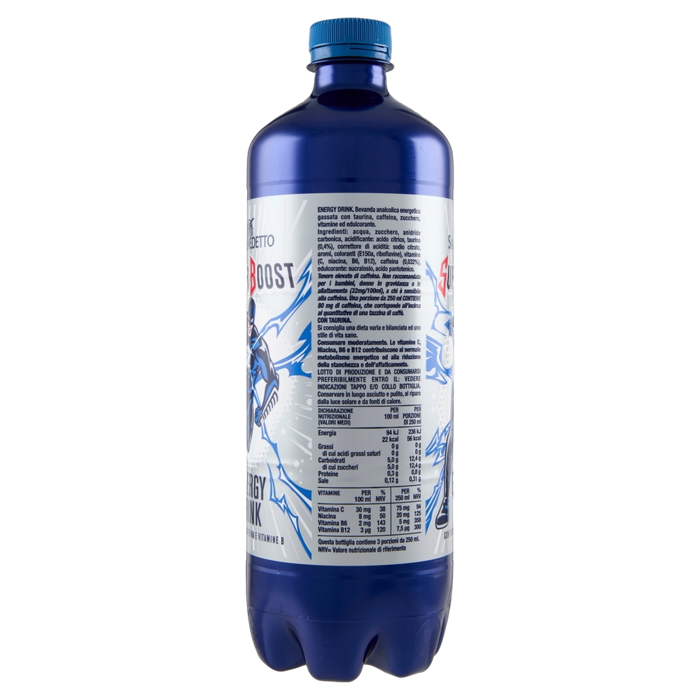 San Benedetto Super Boost Energy Drink 75 cl