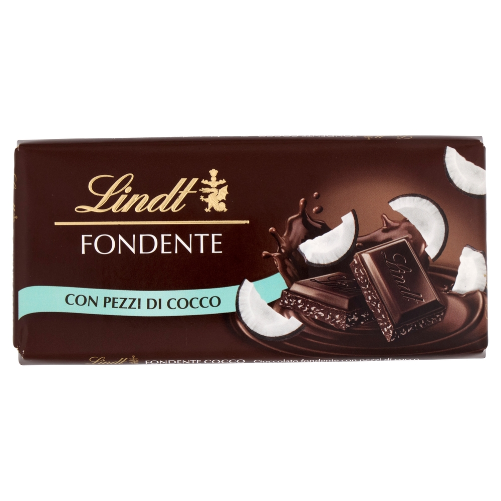 Lindt Gamme Bleue Tavoletta Cioccolato Fondente Cocco 100 g