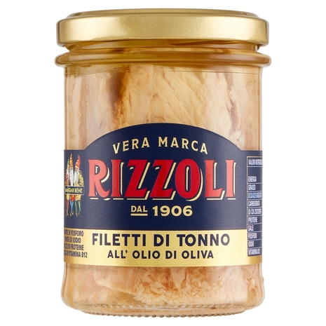 Rizzoli Filetti di Tonno in Olio di Oliva 200 g