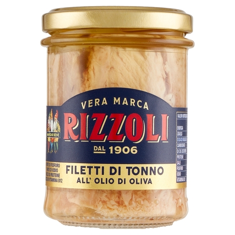 Rizzoli Filetti di Tonno in Olio di Oliva 200 g