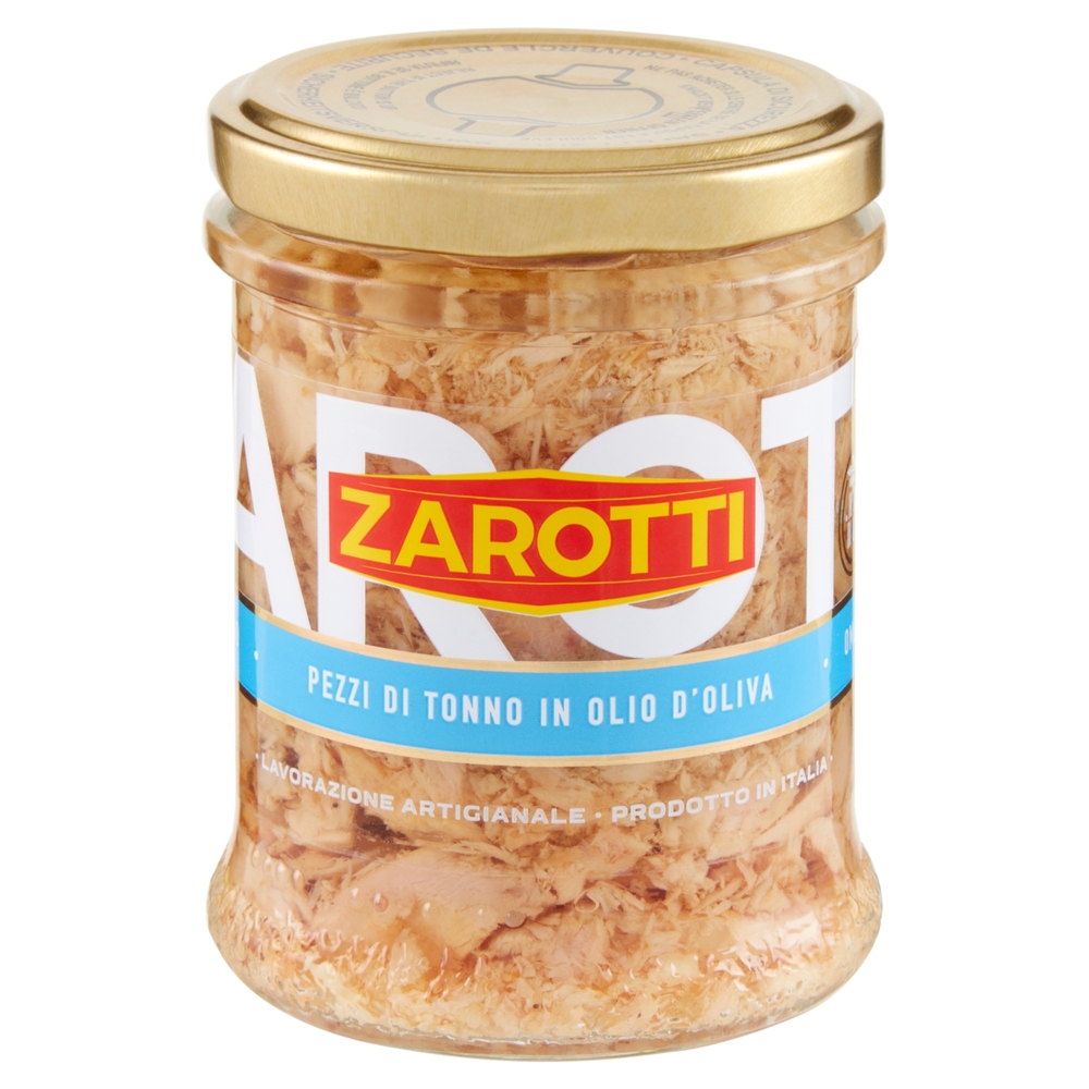 Zarotti Pezzi di Tonno in Olio d'Oliva 200 g
