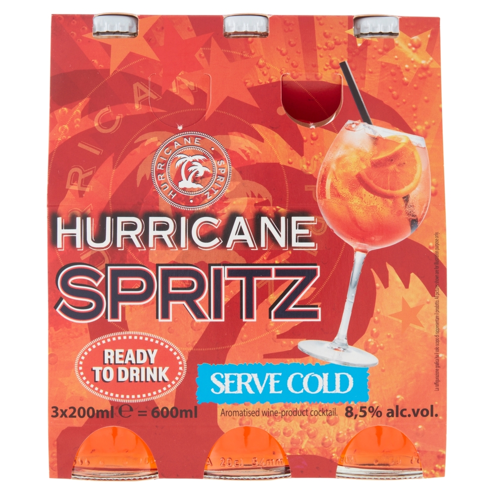 Hurricane Spritz 3 x 200 ml