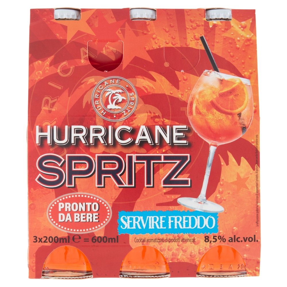 Hurricane Spritz 3 x 200 ml