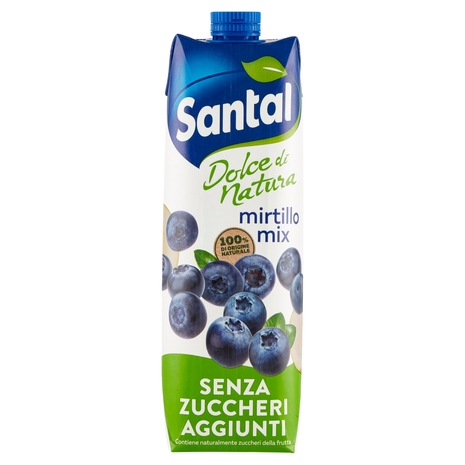 Santal Dolce di Natura mirtillo mix Senza Zuccheri Aggiunti 1000 ml
