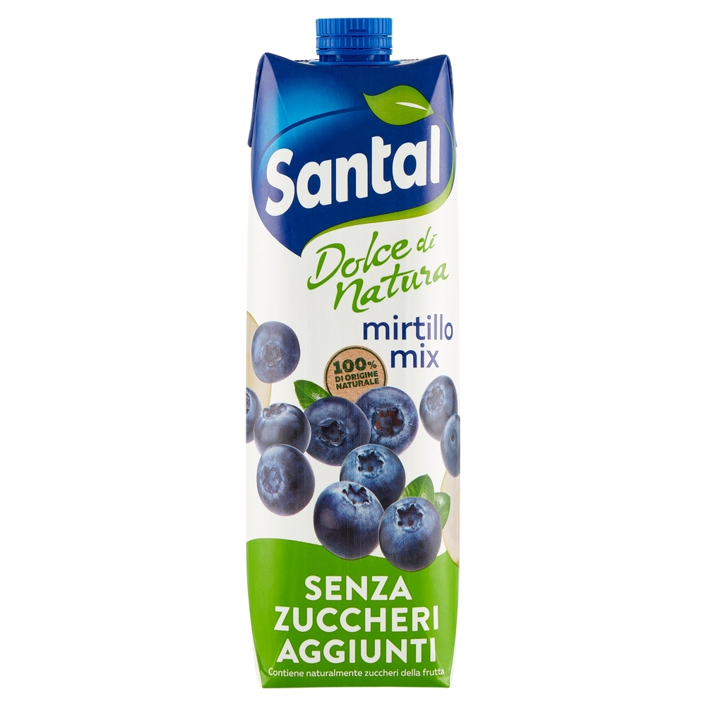 Santal Dolce di Natura mirtillo mix Senza Zuccheri Aggiunti 1000 ml