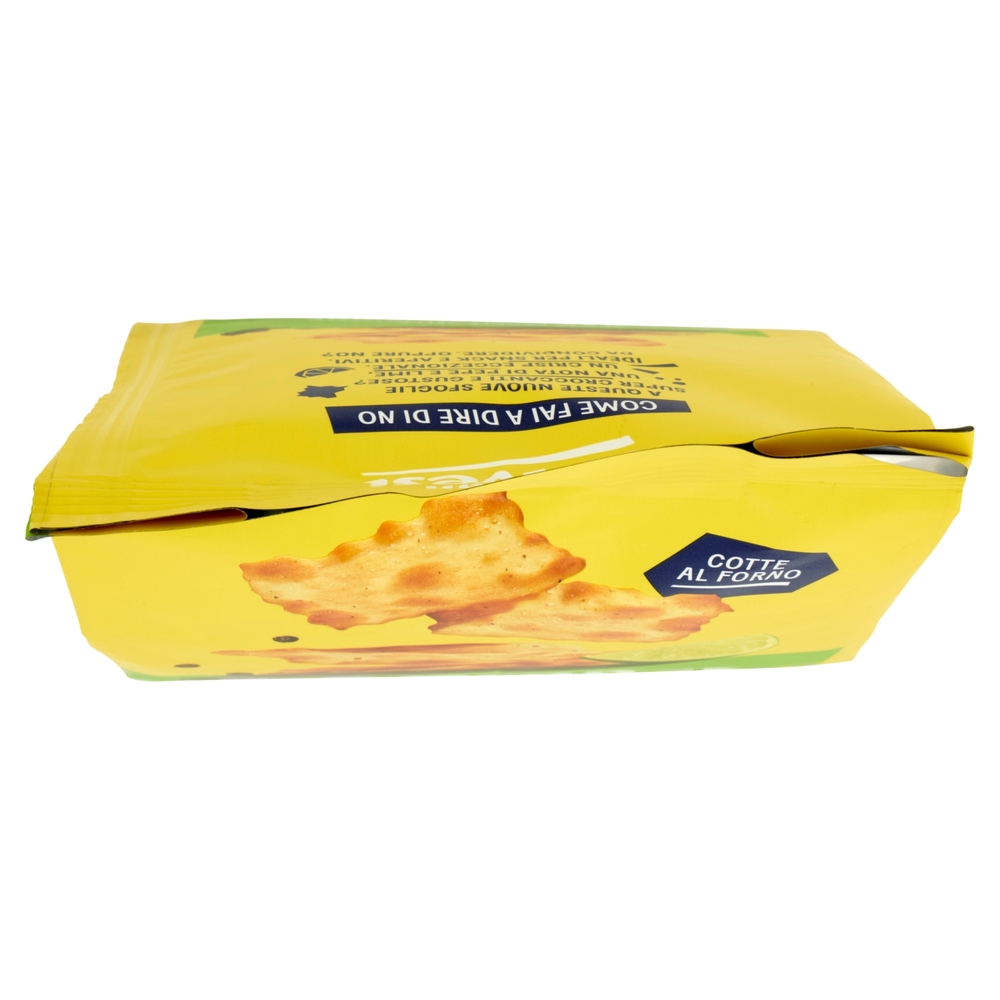 Gran Pavesi Sfoglie Crispy Gusto Pepe & Lime Snack Cotte al Forno 150g
