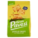 Gran Pavesi Sfoglie Crispy Gusto Pepe & Lime Snack Cotte al Forno 150g