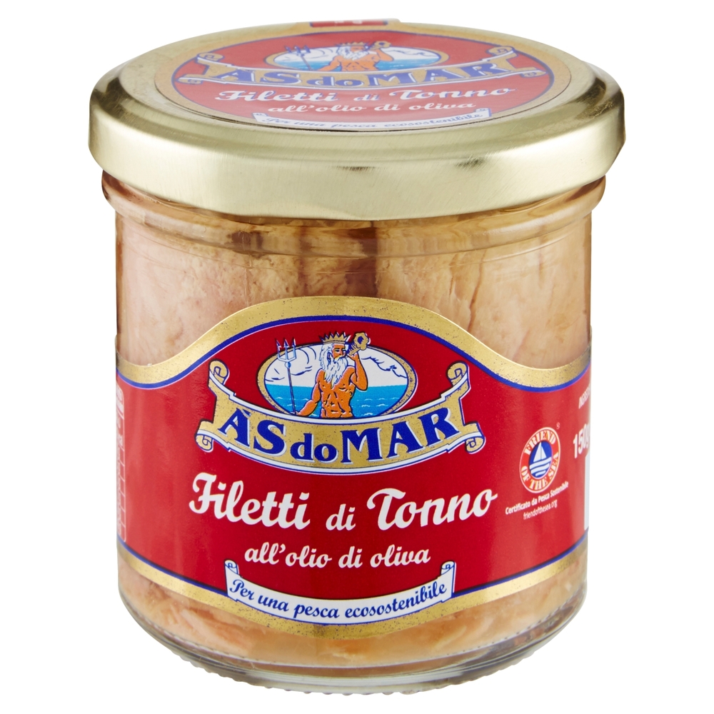 Asdomar Filetti di Tonno all'olio di oliva 150 g