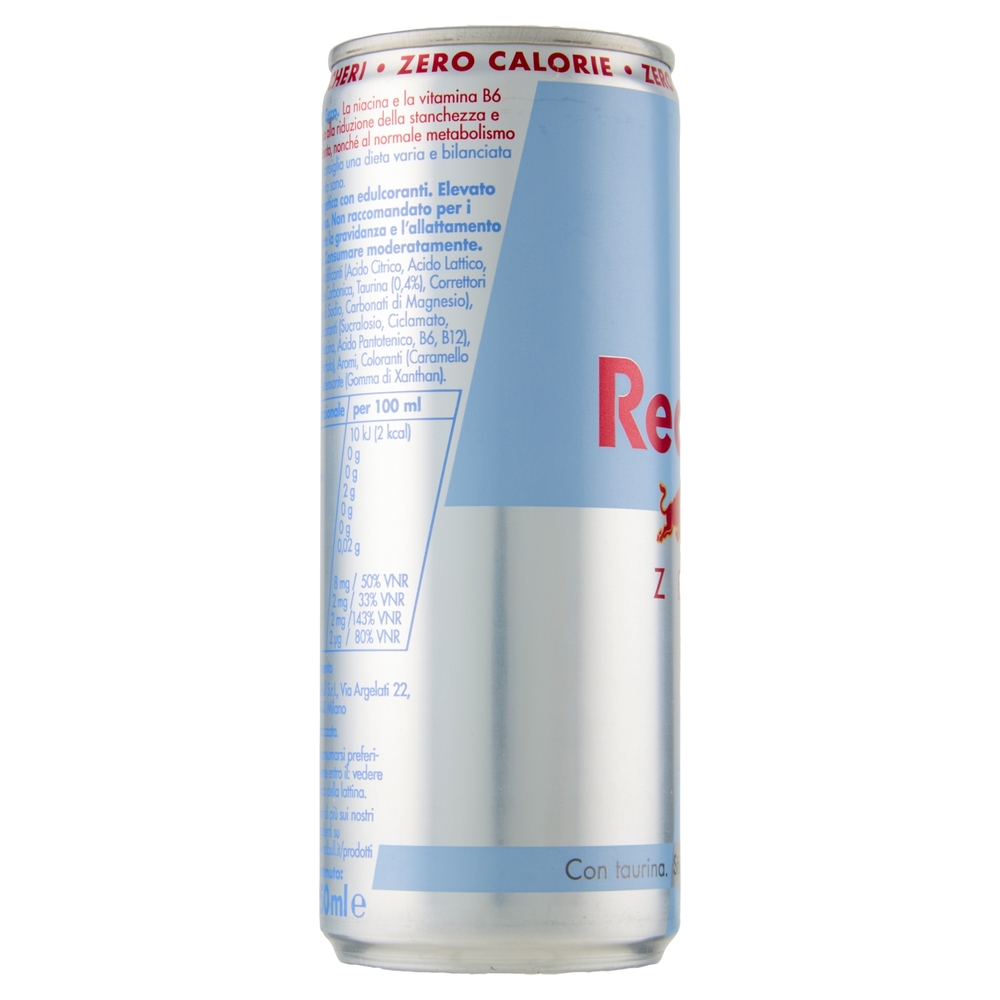 Red Bull Energy Drink, Zero Calorie, 250 ml