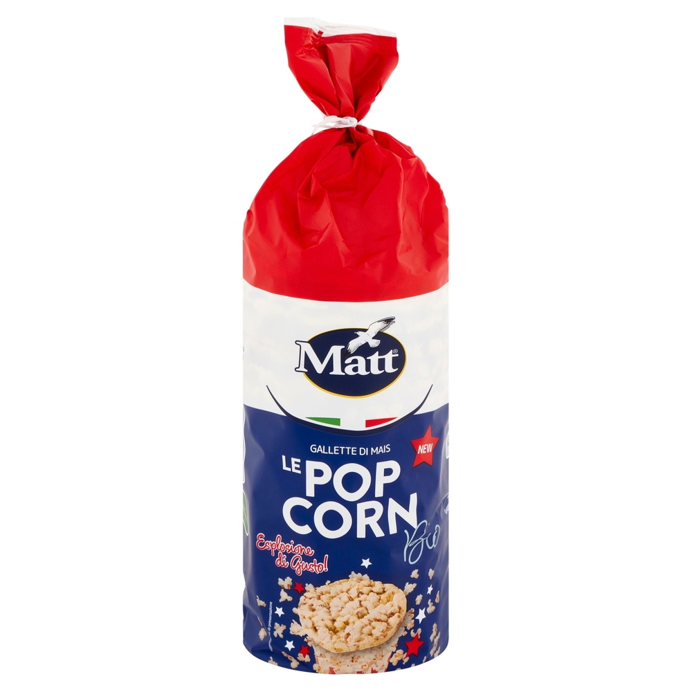 Matt Gallette di Mais le Pop Corn Bio 100 g