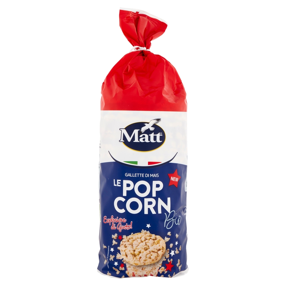 Matt Gallette di Mais le Pop Corn Bio 100 g