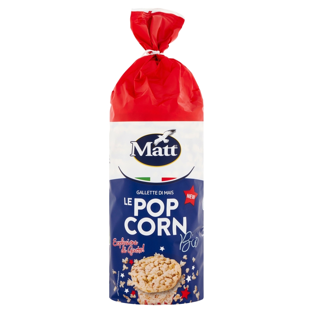 Matt Gallette di Mais le Pop Corn Bio 100 g
