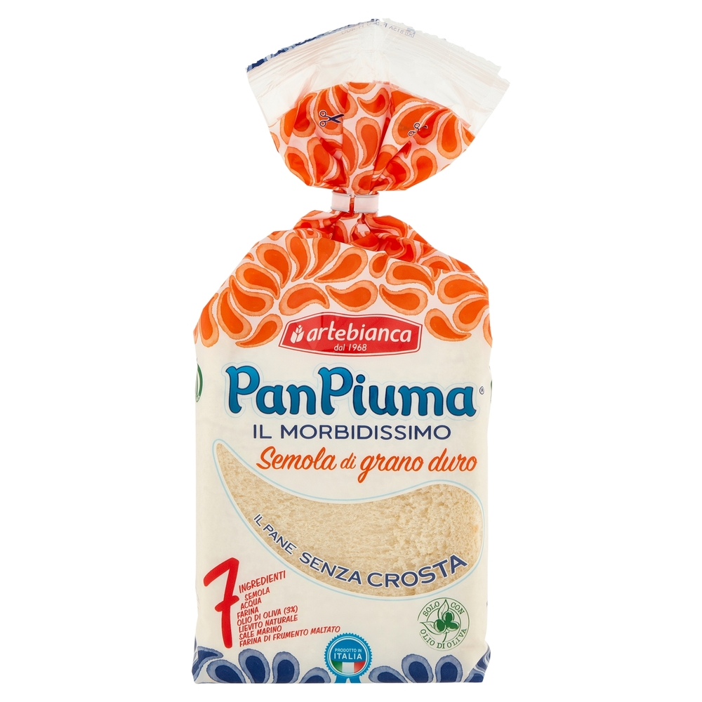 artebianca PanPiuma Semola di grano duro 400 g