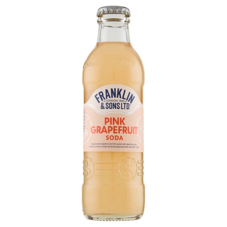 Franklin & Sons Ltd Pink Grapefruit Soda 200 ml