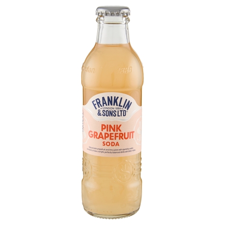 Franklin & Sons Ltd Pink Grapefruit Soda 200 ml