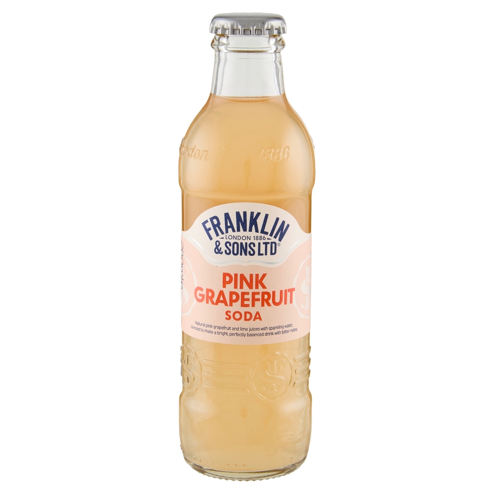 Franklin & Sons Ltd Pink Grapefruit Soda 200 ml