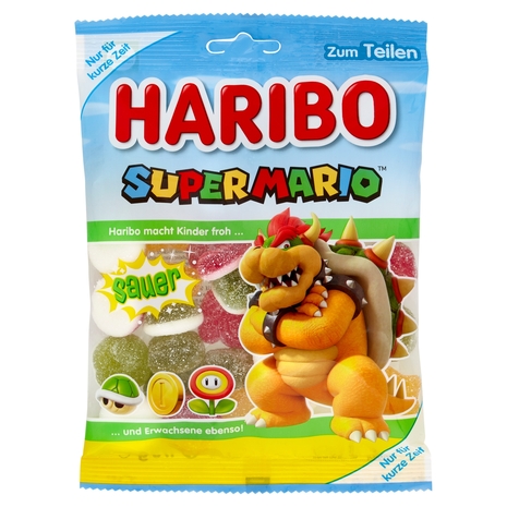 Haribo Super Mario sauer 175 g