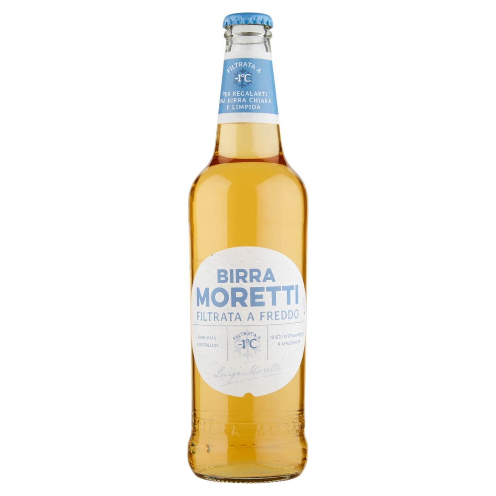 Birra Moretti Filtrata a Freddo 50 cl