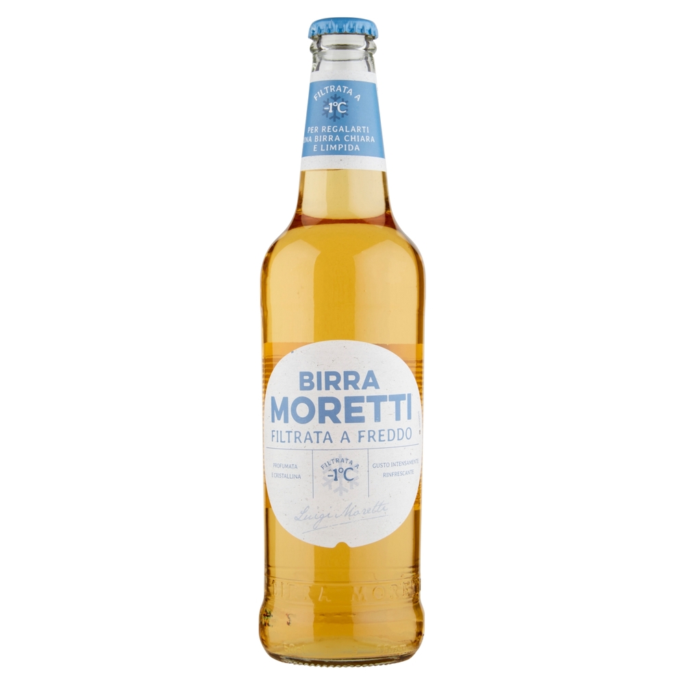 Birra Moretti Filtrata a Freddo 50 cl