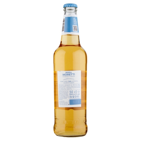 Birra Moretti Filtrata a Freddo 50 cl