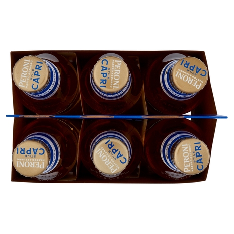 Peroni Nastro Azzurro Stile Capri 6 x 33 cl