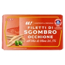 Filetti di Sgombro Occhione all'Olio di Oliva 26,5% U!