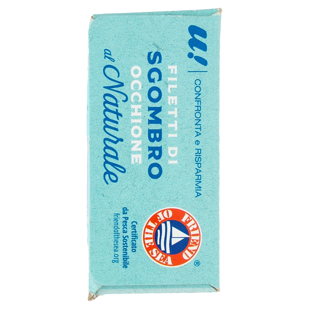 Filetti di Sgombro Occhione al Naturale U!