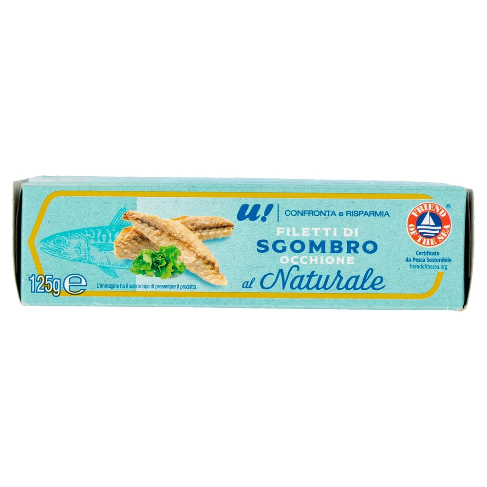 Filetti di Sgombro Occhione al Naturale U!