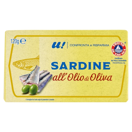 Sardine all'olio di Oliva U!