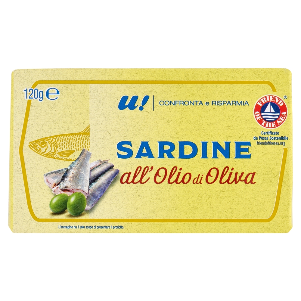 Sardine all'olio di Oliva U!