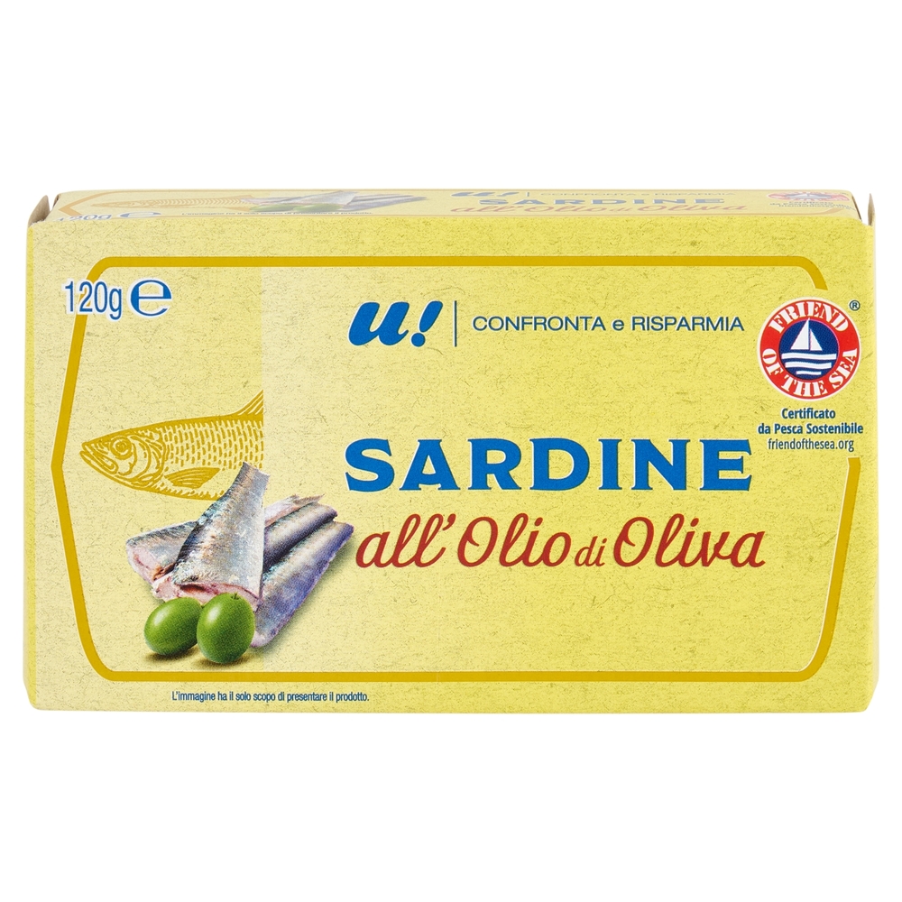 Sardine all'olio di Oliva U!