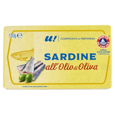 Sardine all'olio di Oliva U!