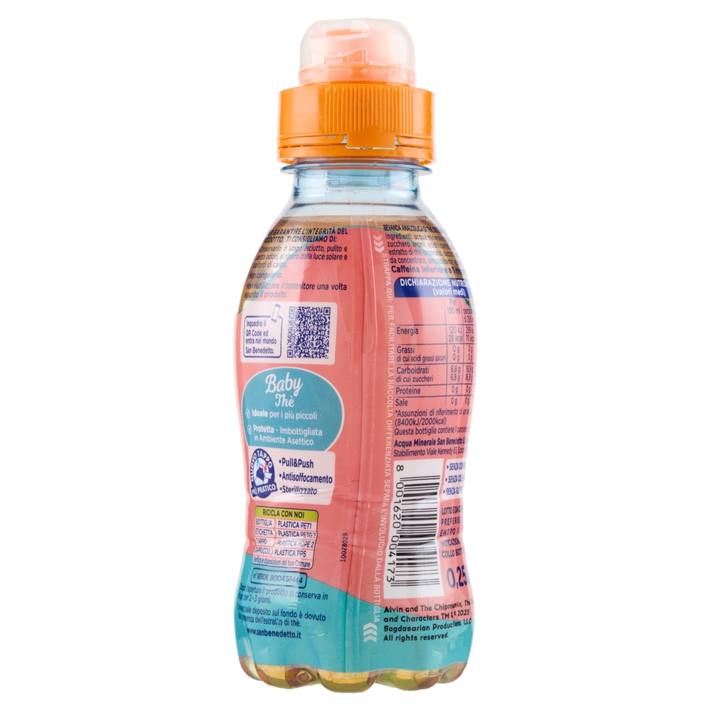 San Benedetto Baby Thè deteinato pesca P&P 0,25 L